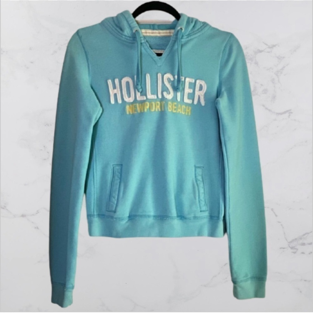 Hollister Aqua Hoodie​​​​​​​​​​​​​​​​​​​​​​​​​​​​​